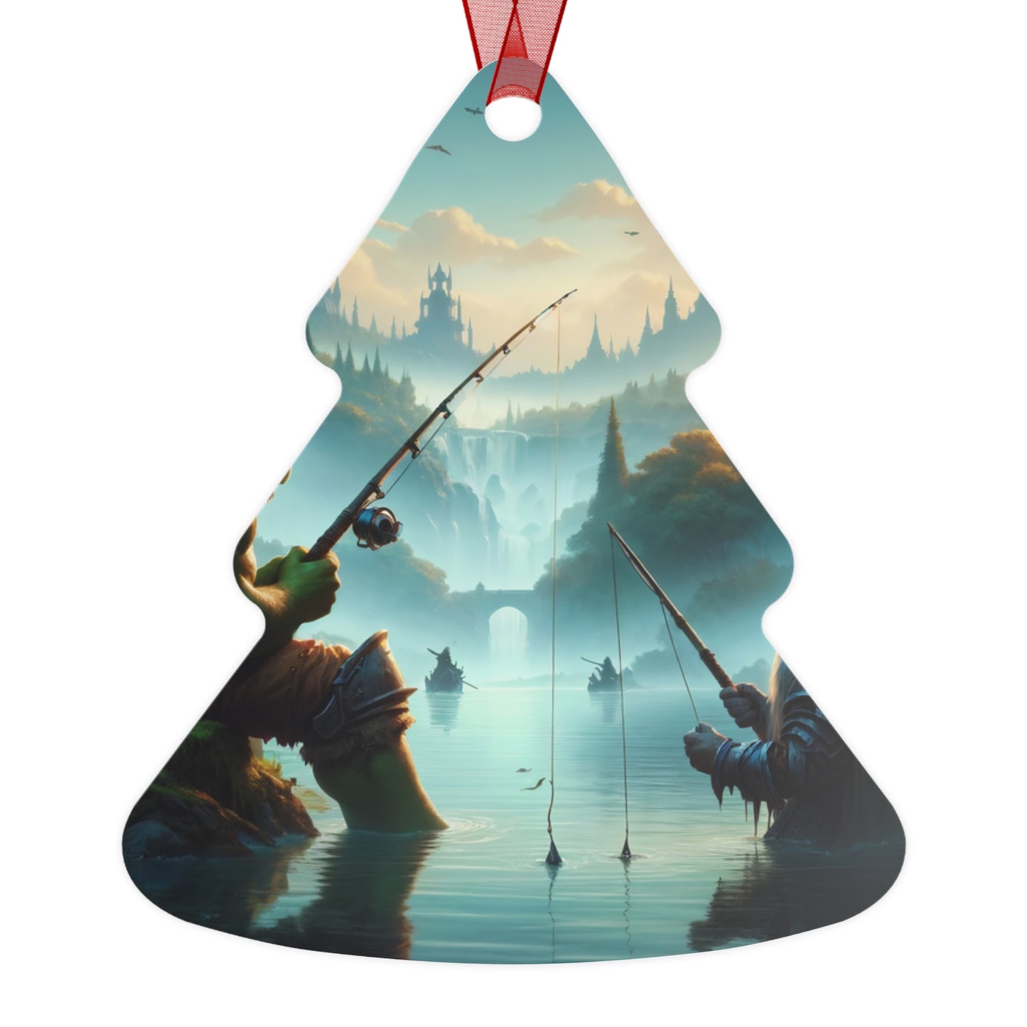 Ornament | Metal | Fantasy międzyrasowe | Orc i krasnolud