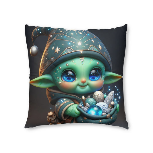 Kussen | Vloerkussen | Getuft | Vierkant | Kosmische Folklore | Goblin Figurine