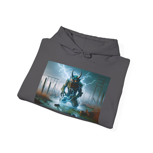 Hoodie | Unisex | Sweatshirt met capuchon | Zware kwaliteit | Noordse Elektrische Horror | Jötunn