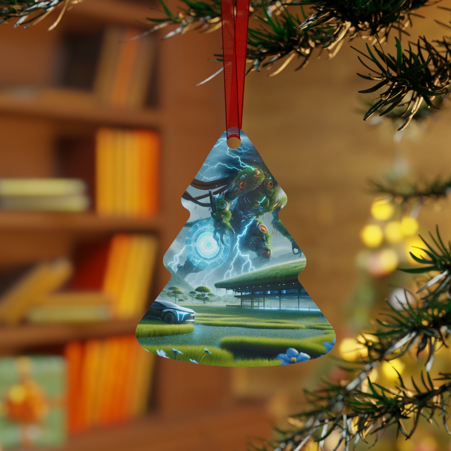 Ornament | Metaal | Techno-Mythologie | Kirin Storm