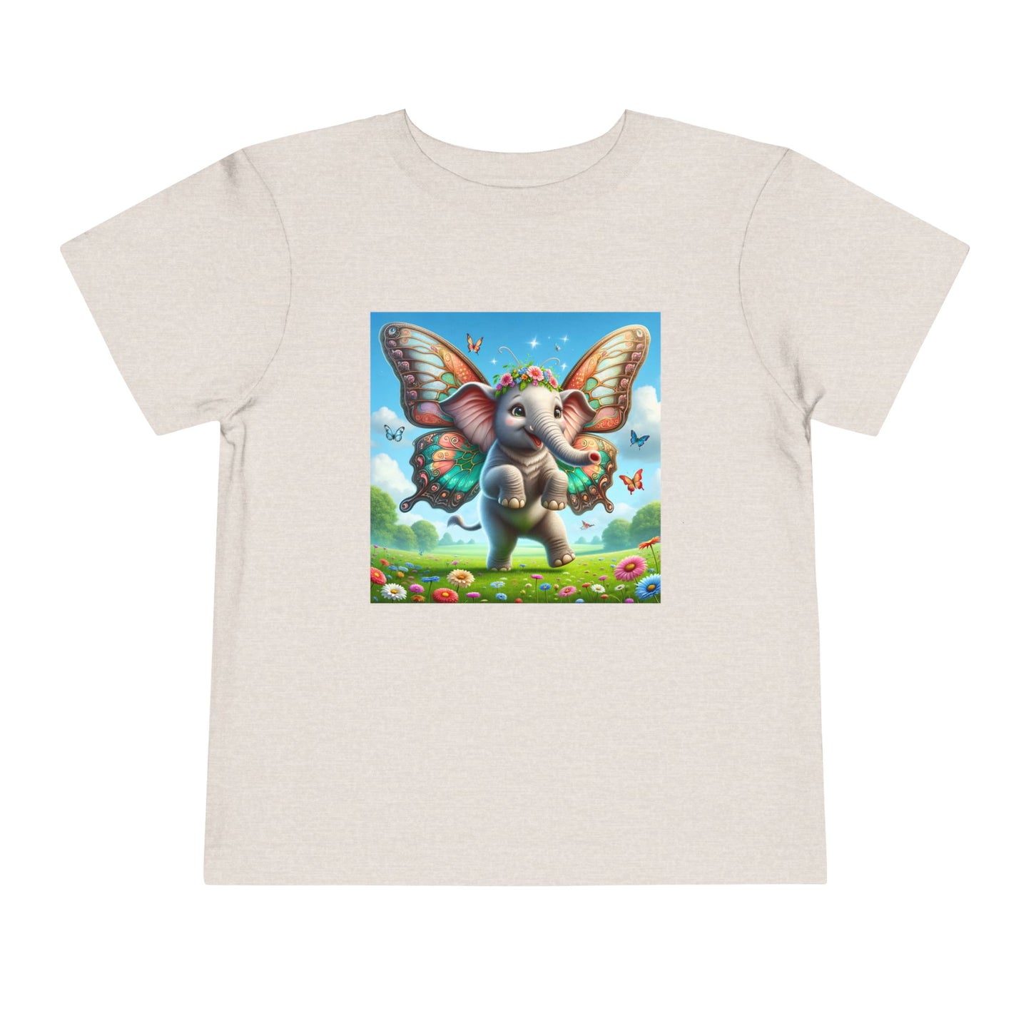 T-Shirt | Koszulka dla malucha | Krótki rękaw | Baśniowa fauna | Airavata | Słonik