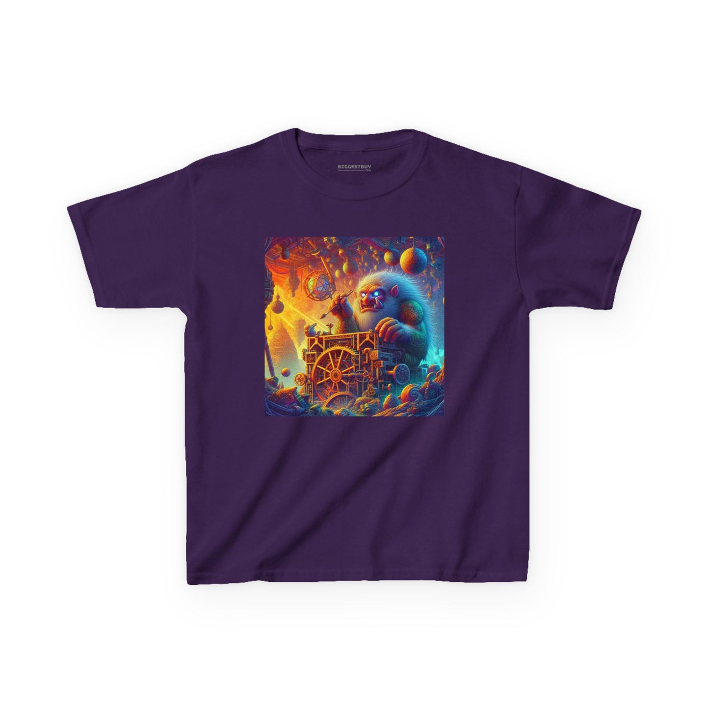 T-Shirt | Koszulka dziecięca | Ciężka bawełna | Mitologia Arktyczna | Mechanik Lodu