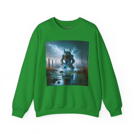 Sweatshirt | Unisex | Ronde hals | Zware kwaliteit | Noordse Elektrische Horror | Jötunn