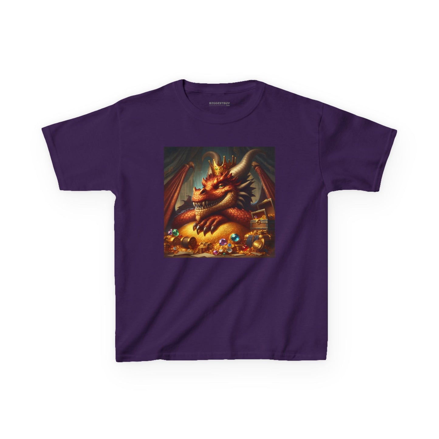 T-Shirt | Koszulka dziecięca | Ciężka bawełna | Nordycka Mitologia | Fafnir | Smok