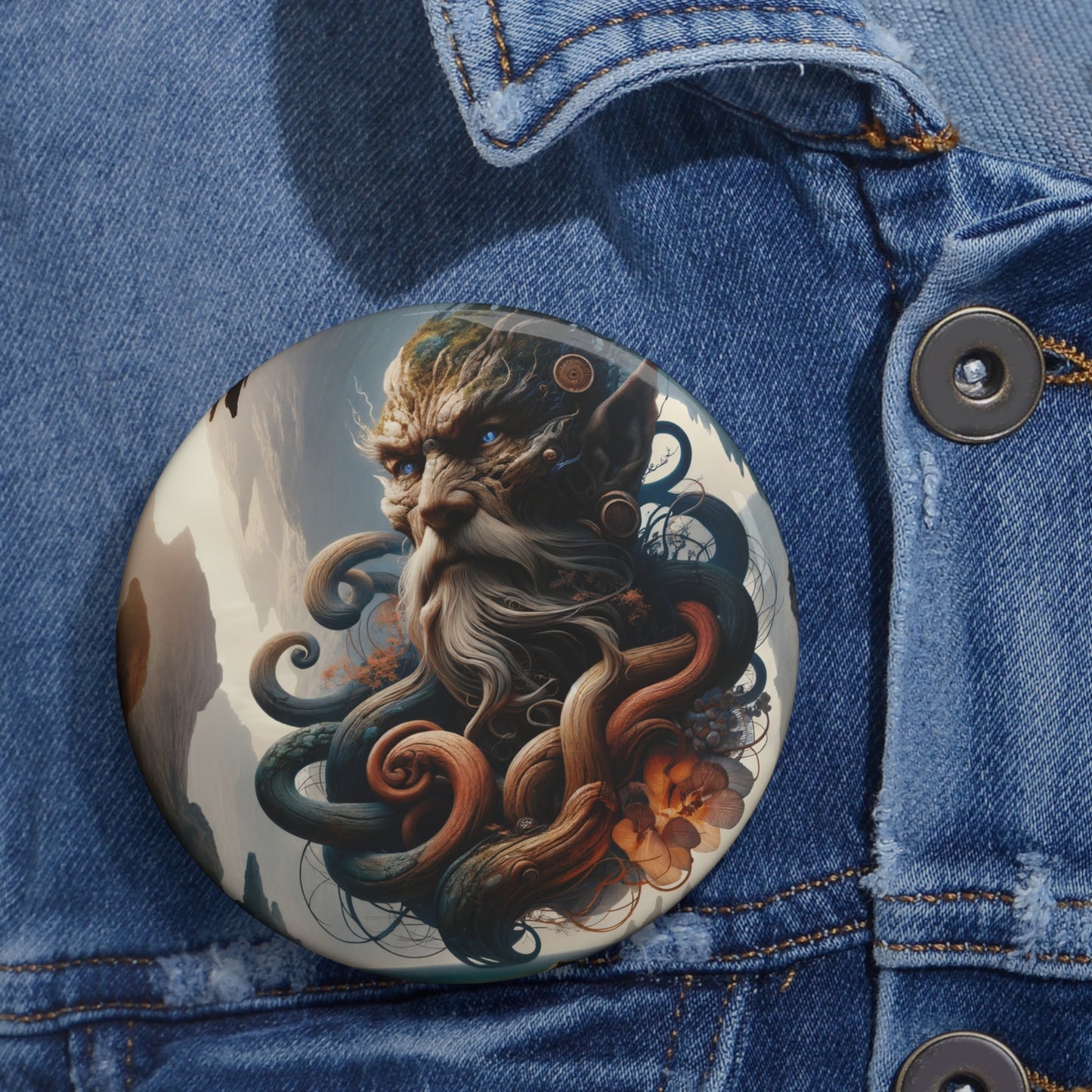 Spilla | Spilla da balia | Con spilla sul retro | Mitologia marina | Divinità del mare