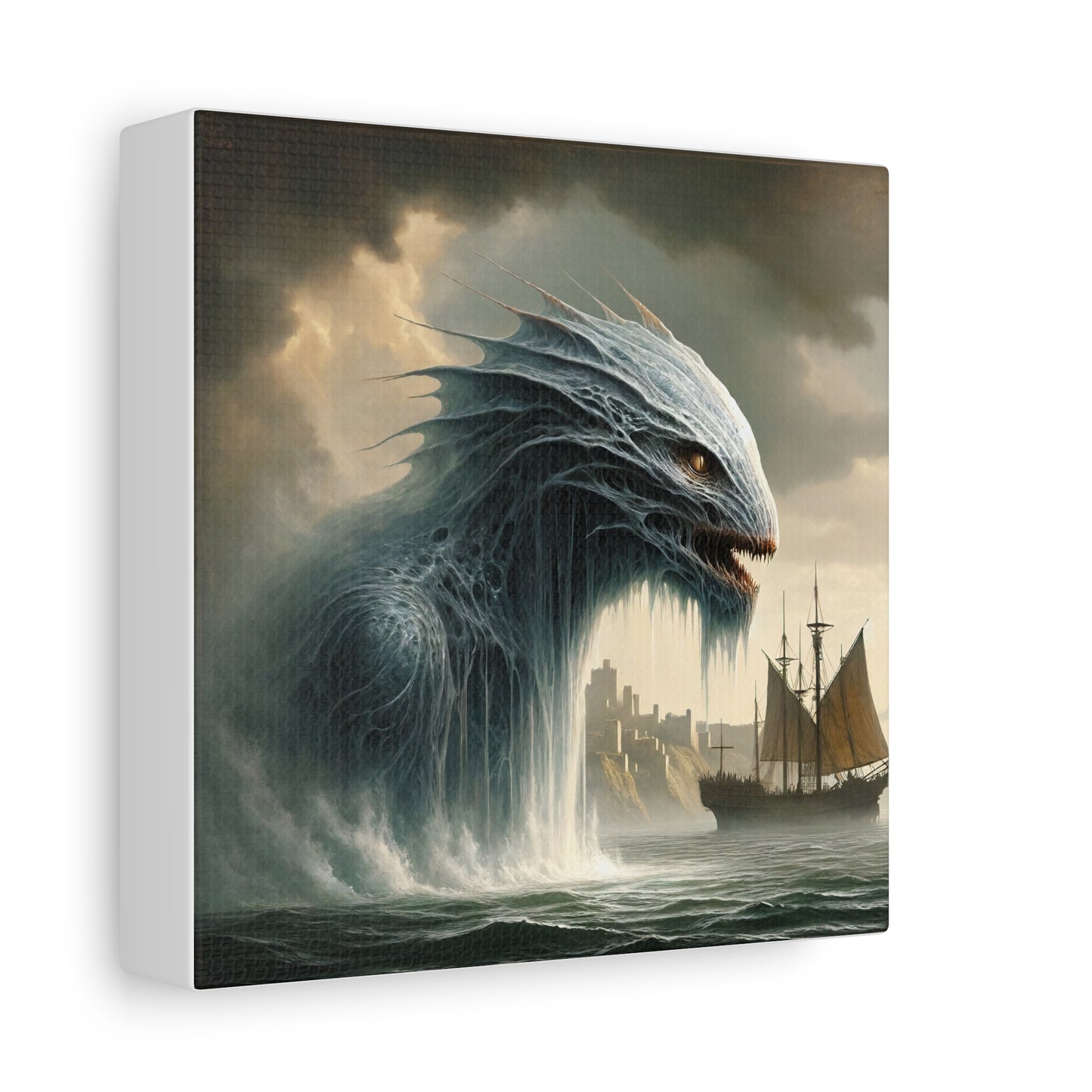 Tela | Opaca | Mitologia Nordica | Jörmungandr | Serpente Marino