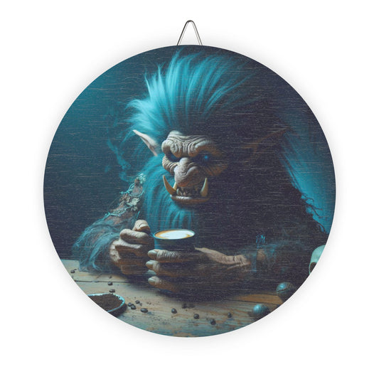 Placa | De madeira | Mitologia Nórdica | Jötunn | Troll