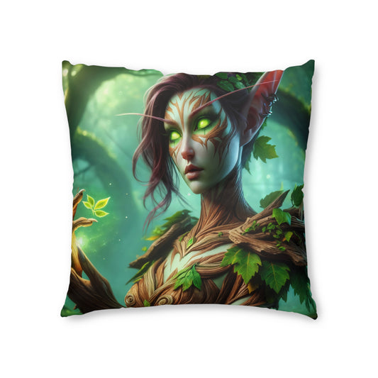 तकिया | फ्लोर पिलो | टफ्टेड | स्क्वायर | वन परी | प्रकृति जादू | द्र्याद