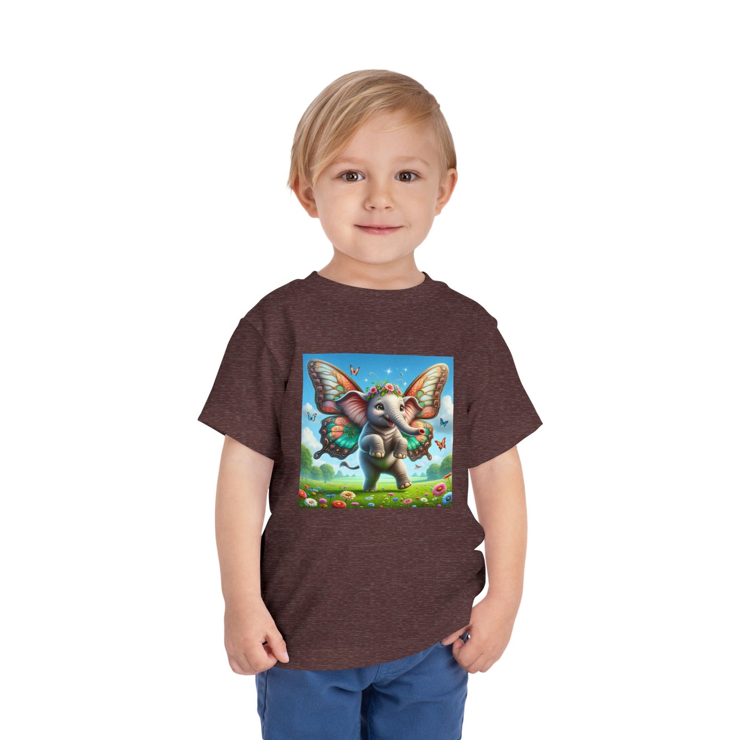 T-Shirt | Koszulka dla malucha | Krótki rękaw | Baśniowa fauna | Airavata | Słonik