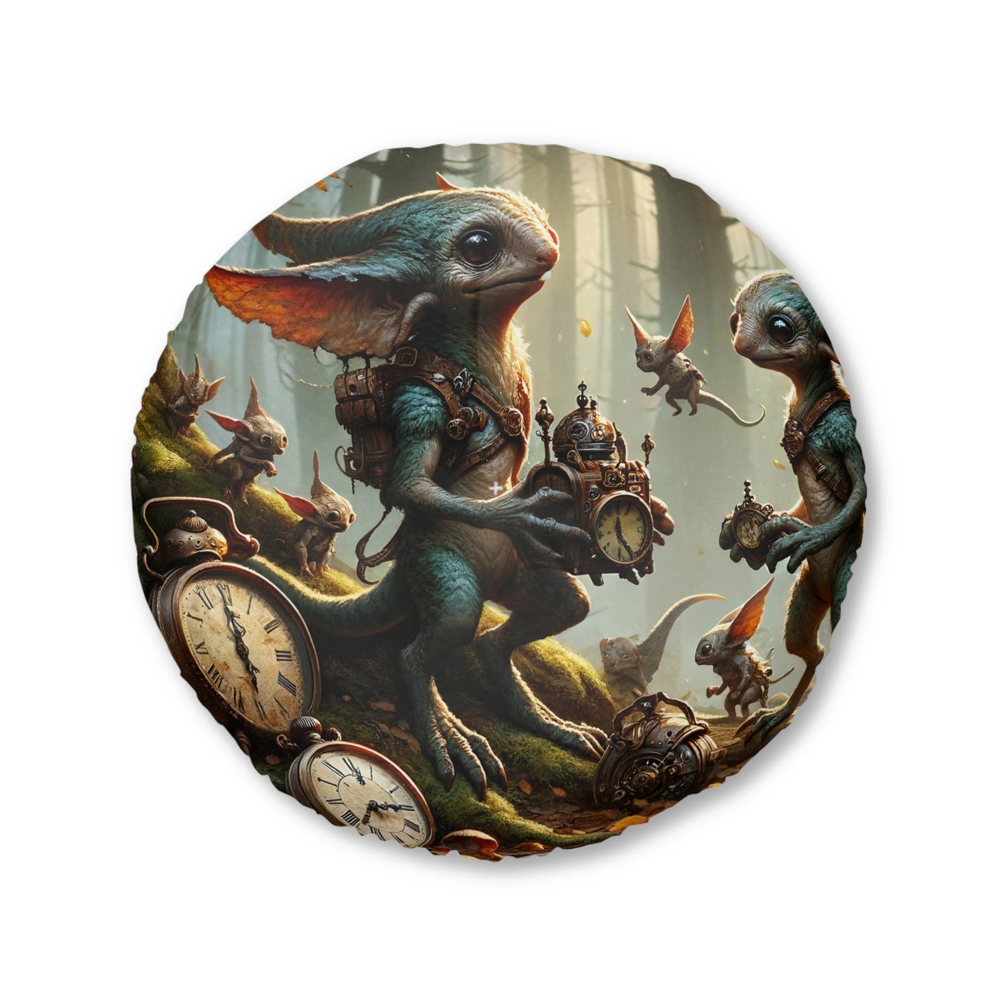 Cuscino | Cuscino da pavimento | Trapuntato | Rotondo | Mitologia Celtica | Pooka | Foresta