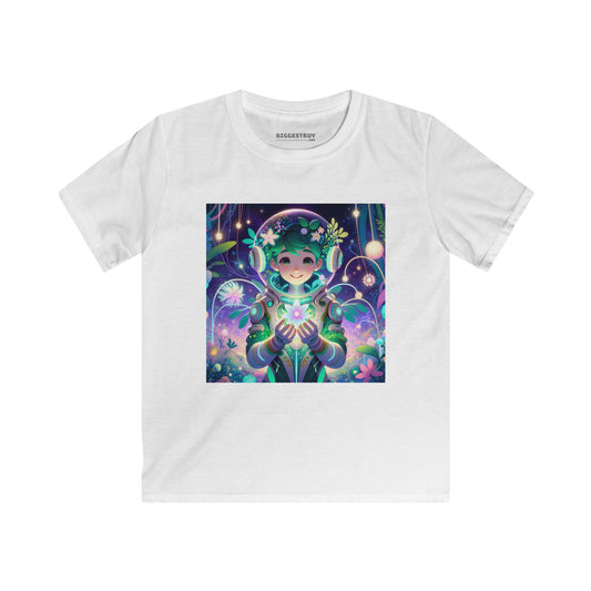 ٹی شرٹ | بچوں کی ٹی | سافٹ اسٹائل | خیالی فن | عجائبی حیاتیات | سبز جادوگر