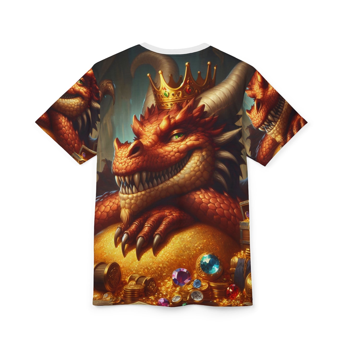 T-Shirt | Nadruk na całej powierzchni | T-shirt unisex | Nordycka Mitologia | Fafnir | Smok