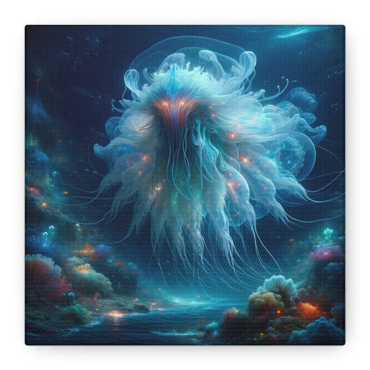 Canvas | Mat | Kosmische Horror | Abyssale Medusa