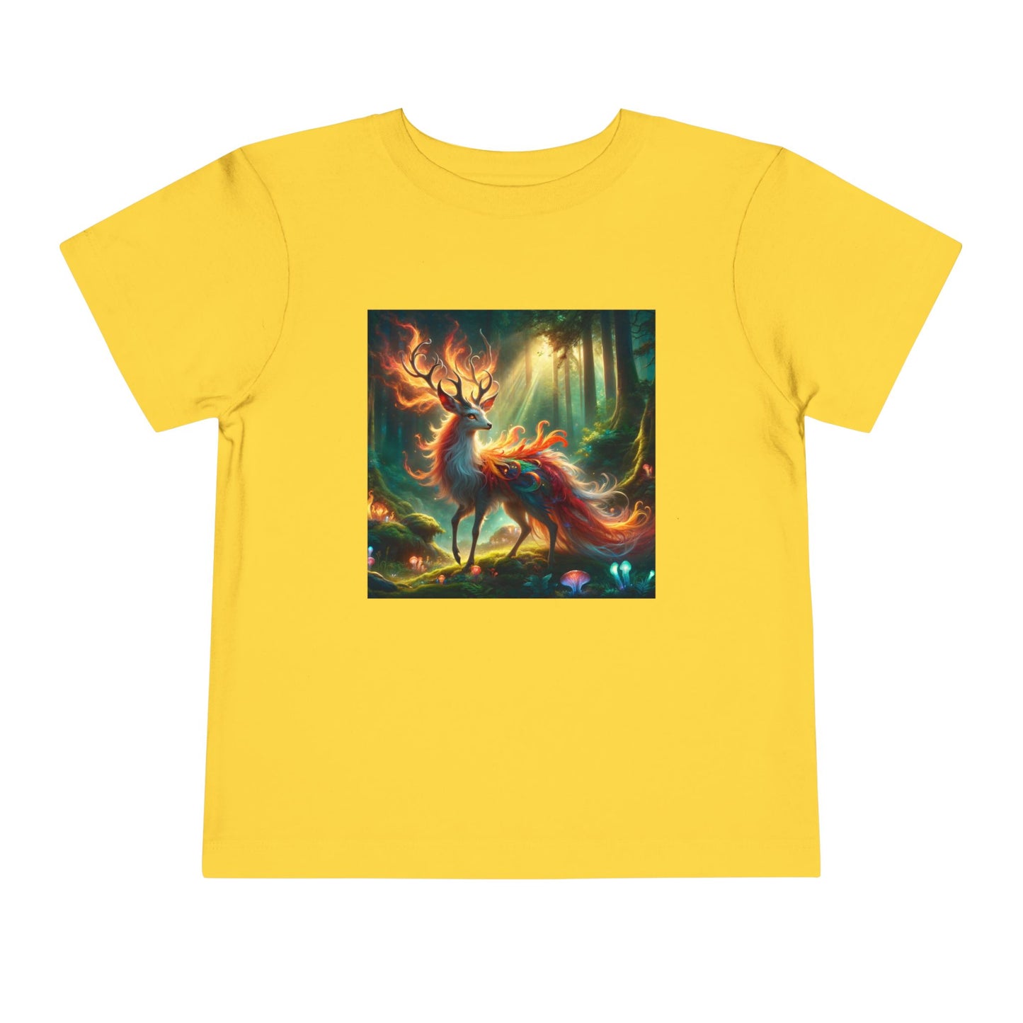 T-Shirt | Toddler Tee | Short Sleeve | Mystical Kirin | Forest Spirit Deer
