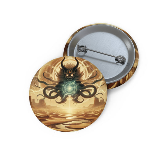 Button | Speldbutton | Met speld | Kosmische Horror | Lovecraftiaans | Entiteit