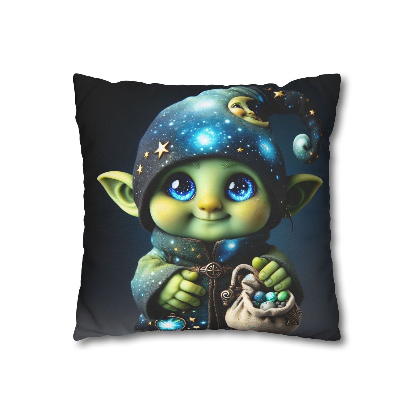 Örngott | Fyrkantigt | Polyester canvas | Fantasy | Celestial Magi | Brownie