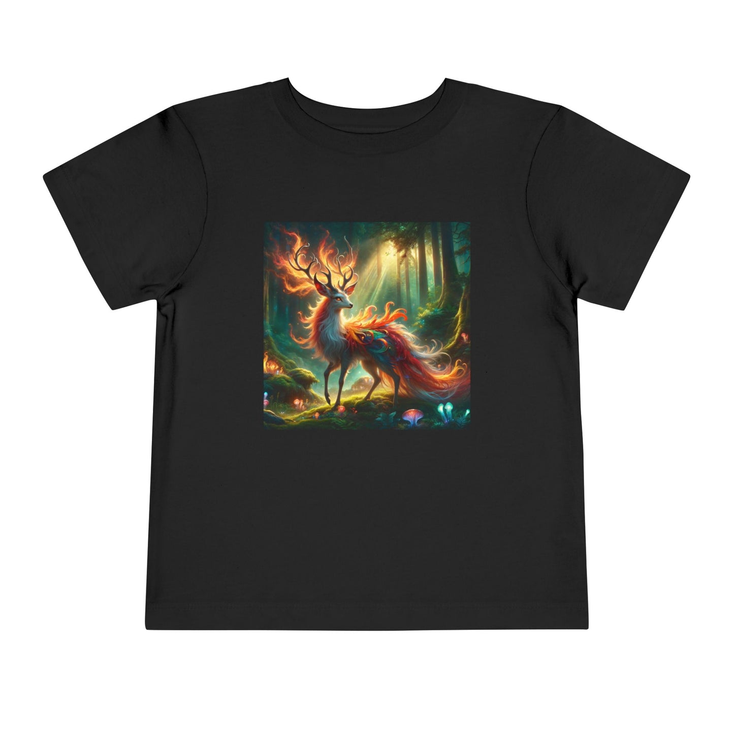 T-Shirt | Toddler Tee | Short Sleeve | Mystical Kirin | Forest Spirit Deer