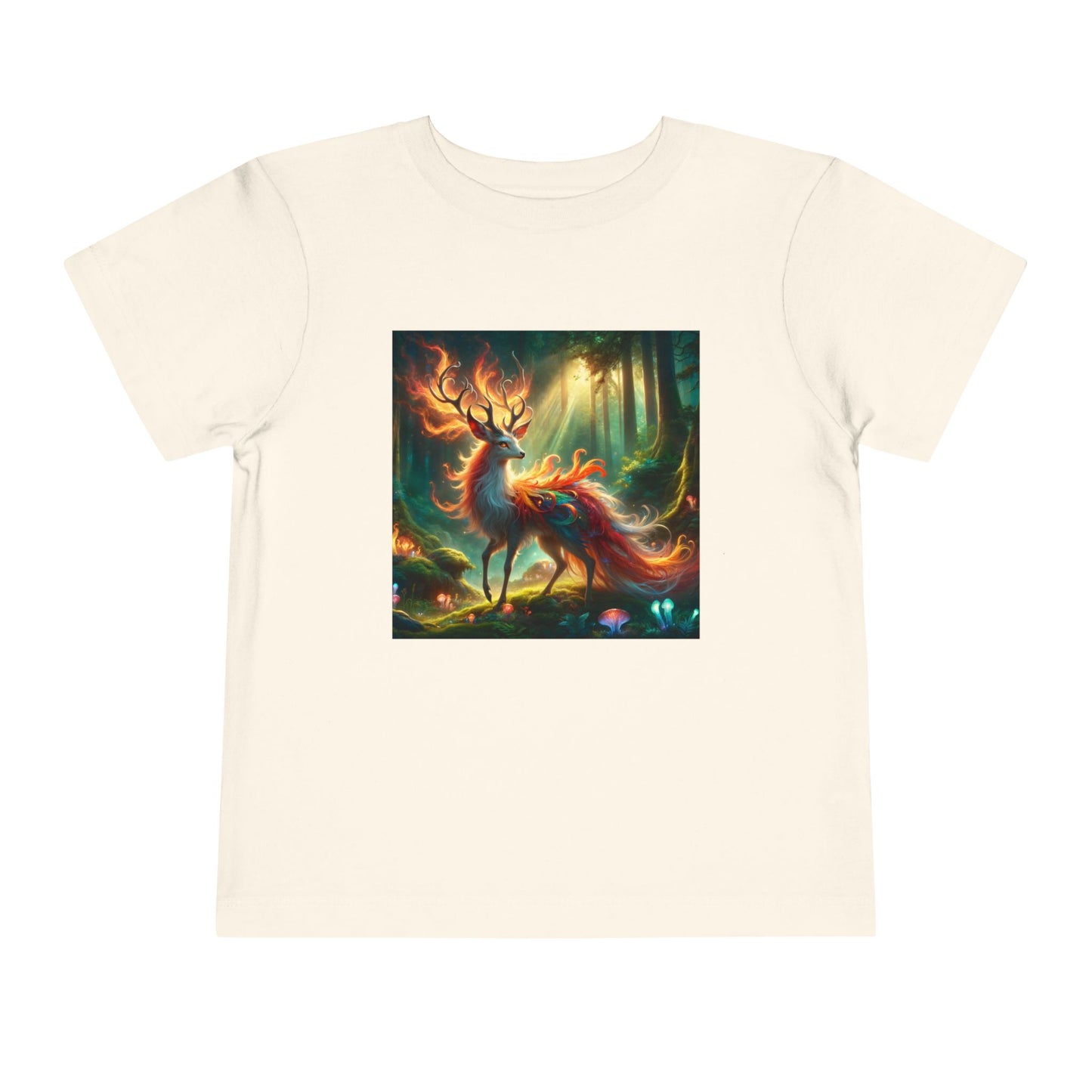 T-Shirt | Toddler Tee | Short Sleeve | Mystical Kirin | Forest Spirit Deer