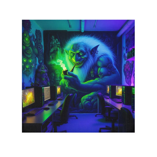 Toalha | Toalha de Rosto | Folclore Nórdico | Boggart | Mural UV