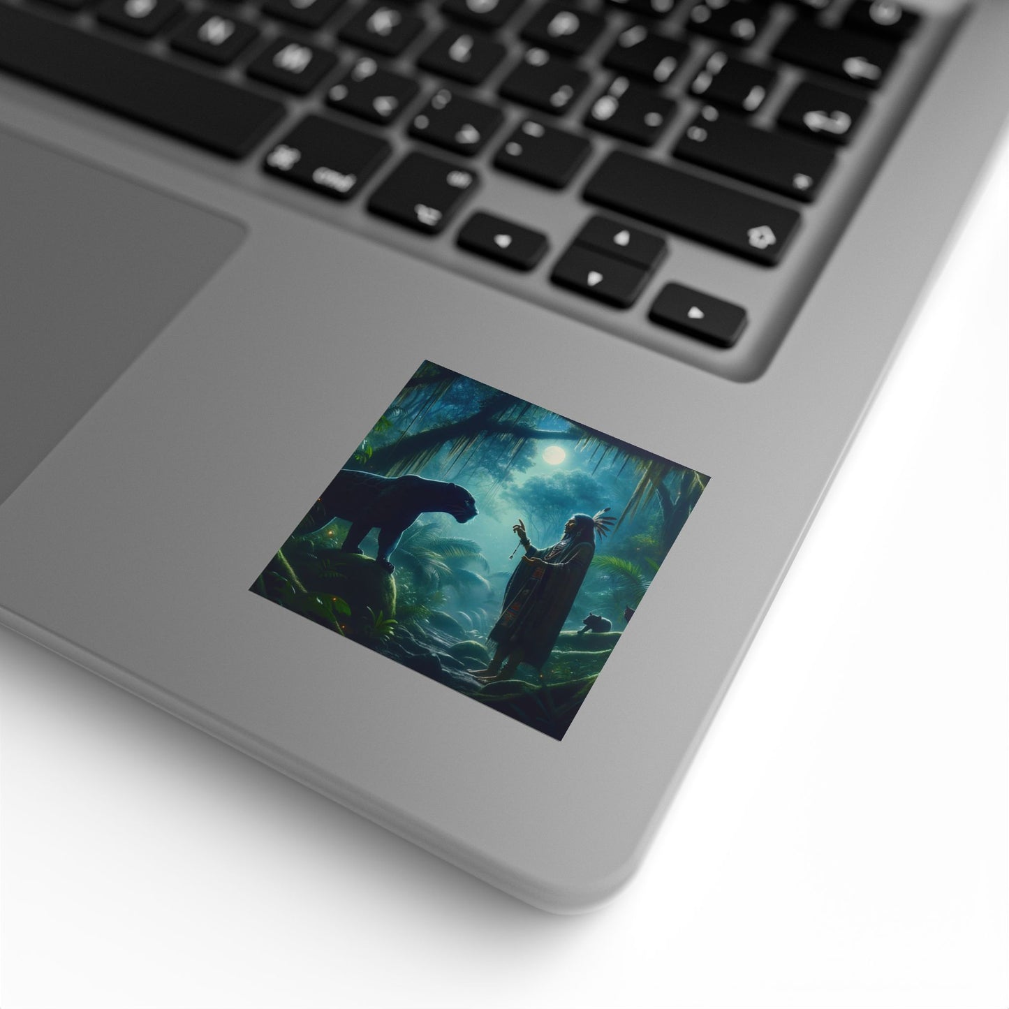 Рулон наклеек | Квадратный | Магический реализм | Хранитель природы