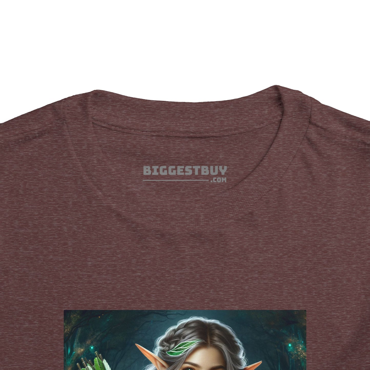 ٹی شرٹ | چھوٹا بچہ ٹی | مختصر بازو | جنگلی الف آرچر | فینٹسی آرٹ