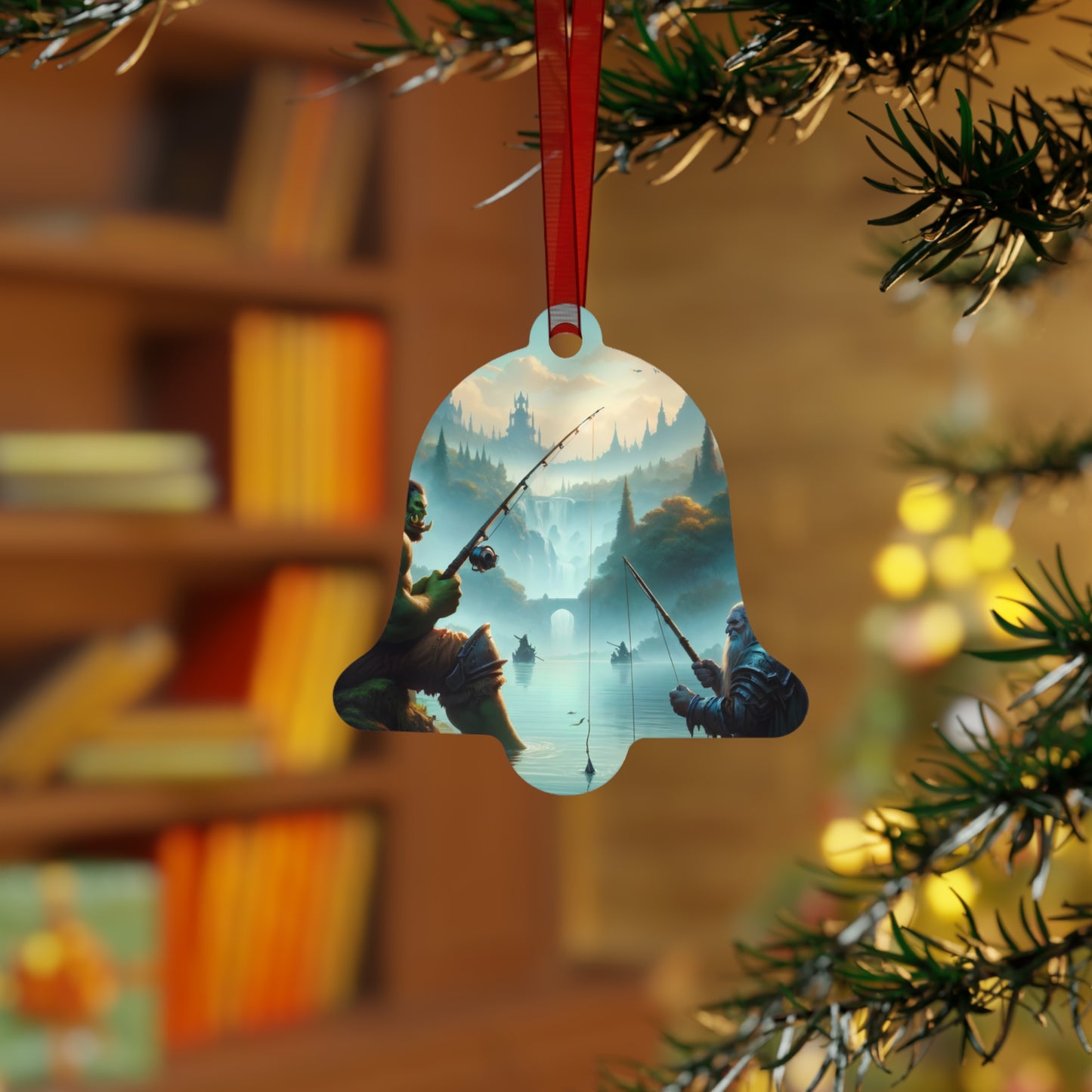 Ornament | Metal | Fantasy międzyrasowe | Orc i krasnolud