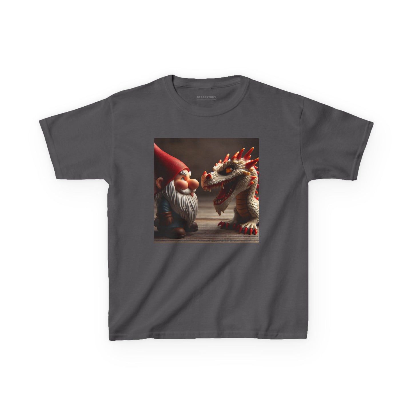 T-Shirt | Kaos Anak | Katun Tebal | Fiksi Mitos | Gnome dan Naga Timur