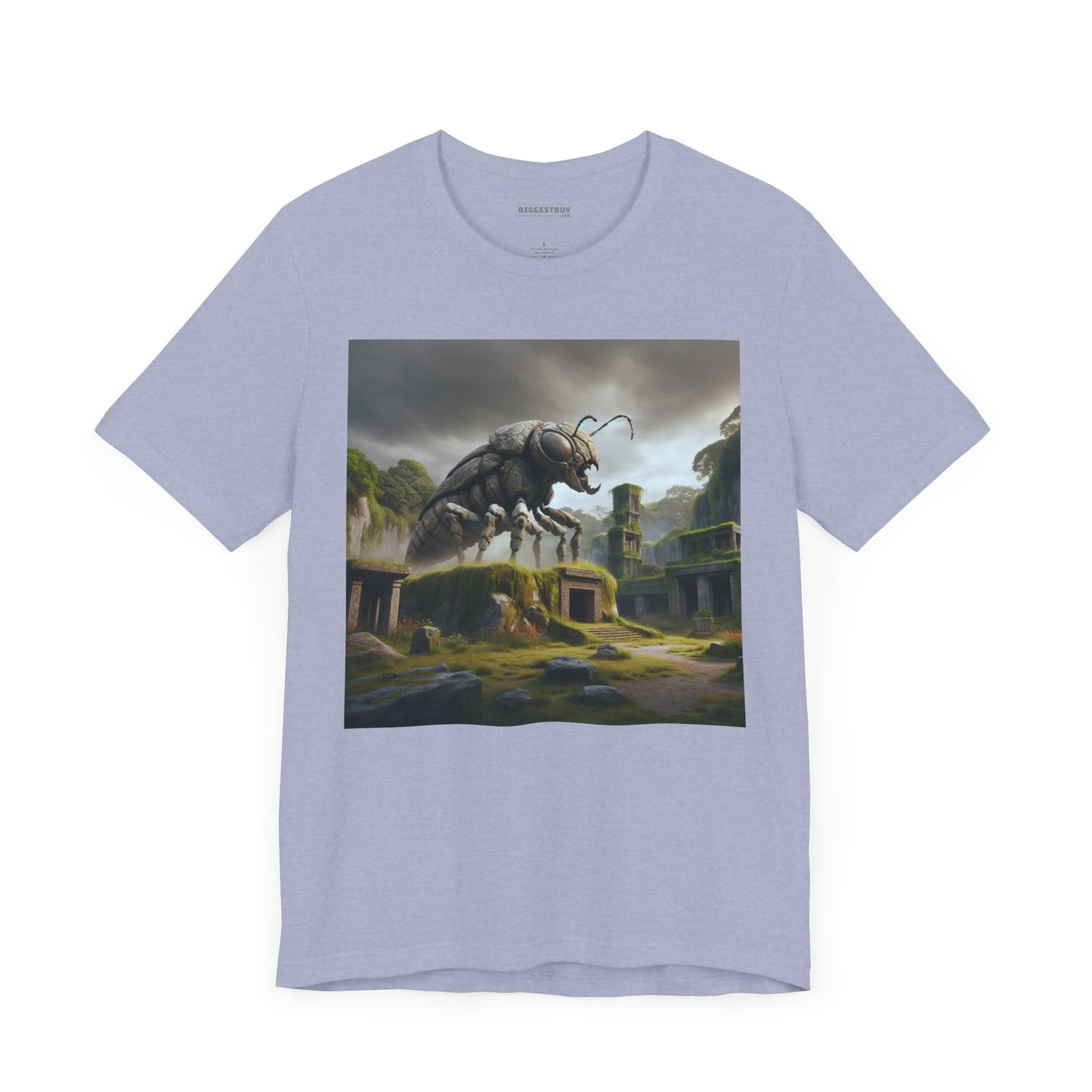 Tシャツ | ユニセックス | ジャージーTシャツ | 半袖 | 異形変異 | 巨大甲虫 | 緑
