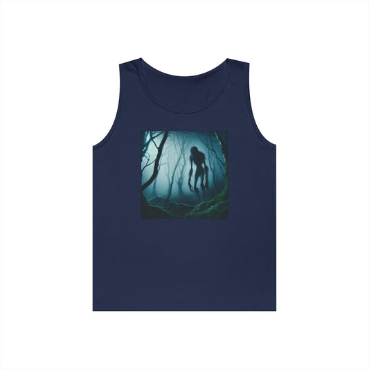 Tanktopp | Unisex | Kraftig bomull | Skogskrekk | Wendigo | Skyggevesen