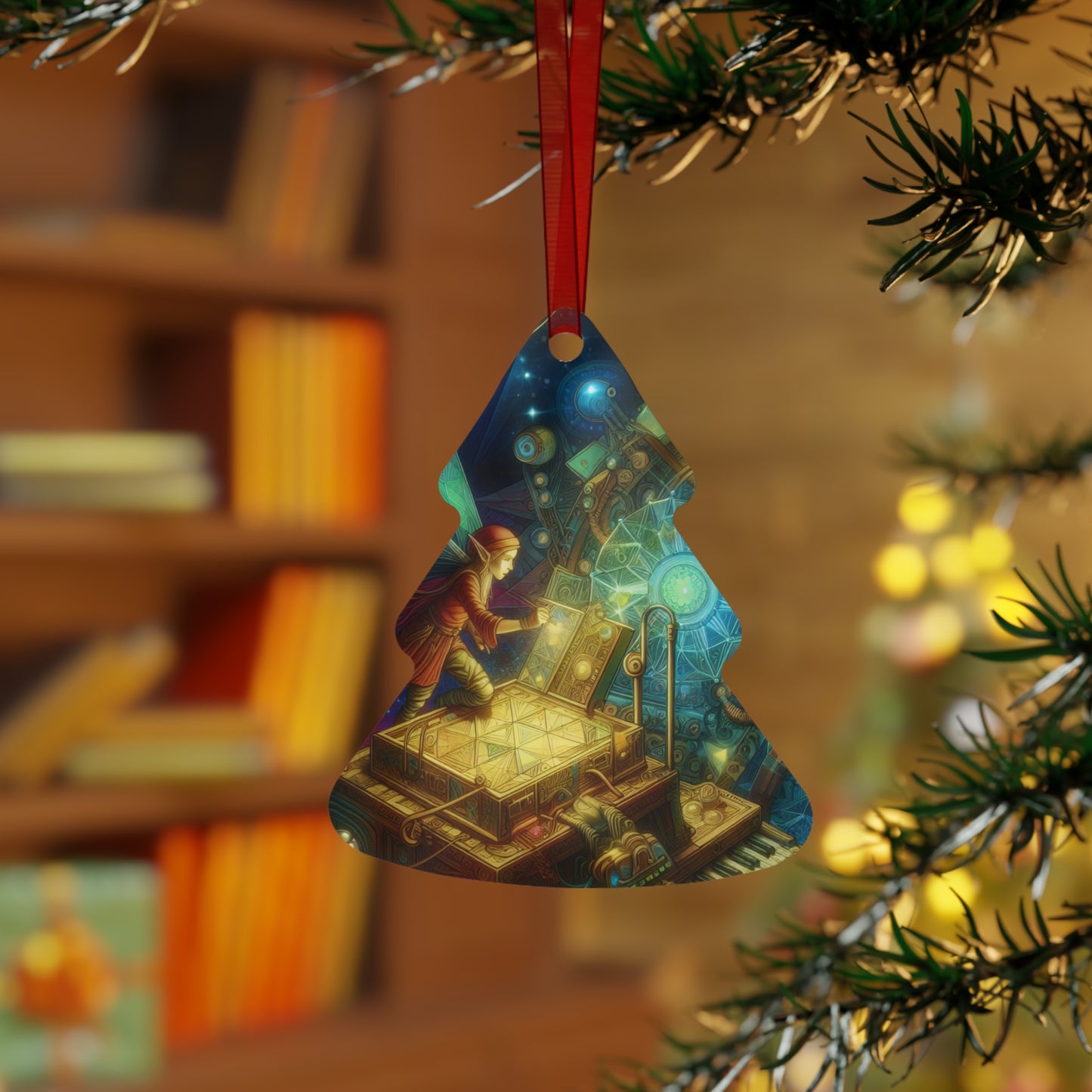 Ornament | Metaal | Mystieke Elementen | Sylph Puzzel