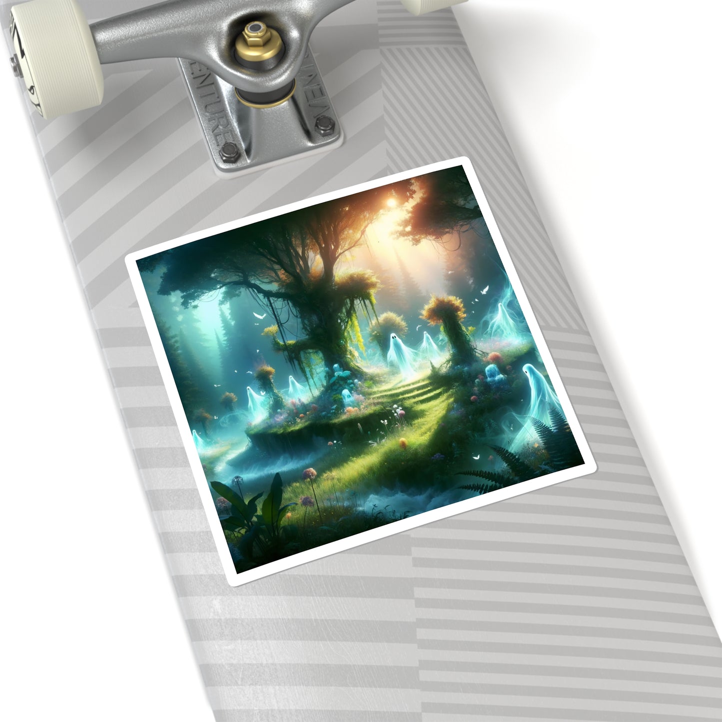 스티커 | 사각형 | 켈트 요정담 | 신비한 숲 성소