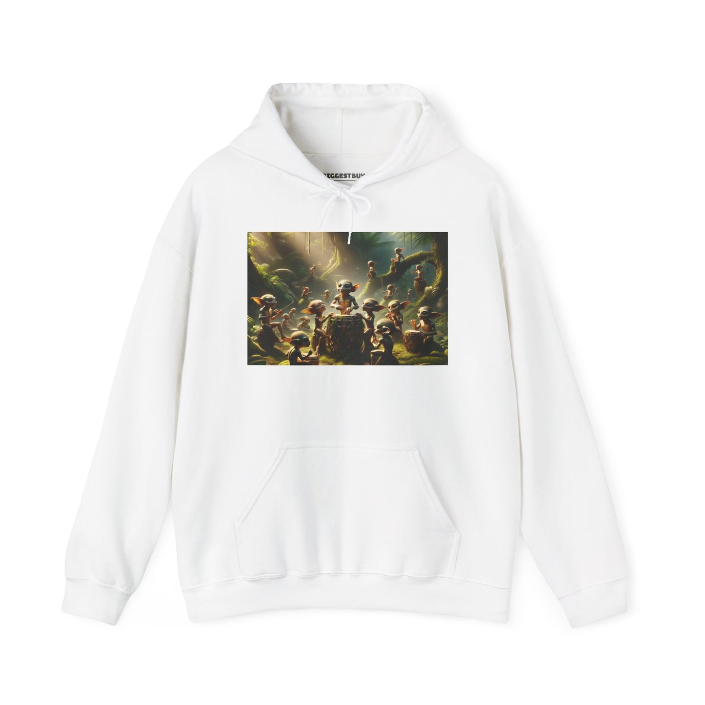 เสื้อมีฮู้ด | ยูนิเซ็กส์ | เสื้อสเวตเตอร์มีฮู้ด | ผ้าผสมเนื้อหนา | แฟนตาซีป่า | วิถีธรรมชาติ | ภูตน้อย