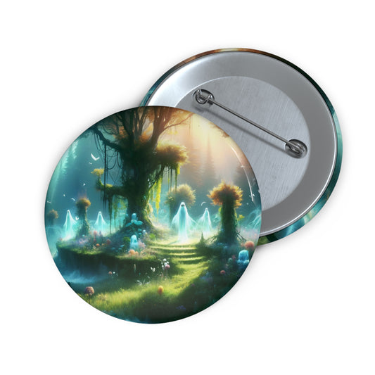 زر | زر بدبوس | بدبوس خلفي | غابة سحرية | موطن الإيجنس فاتوس | شجرة الحياة