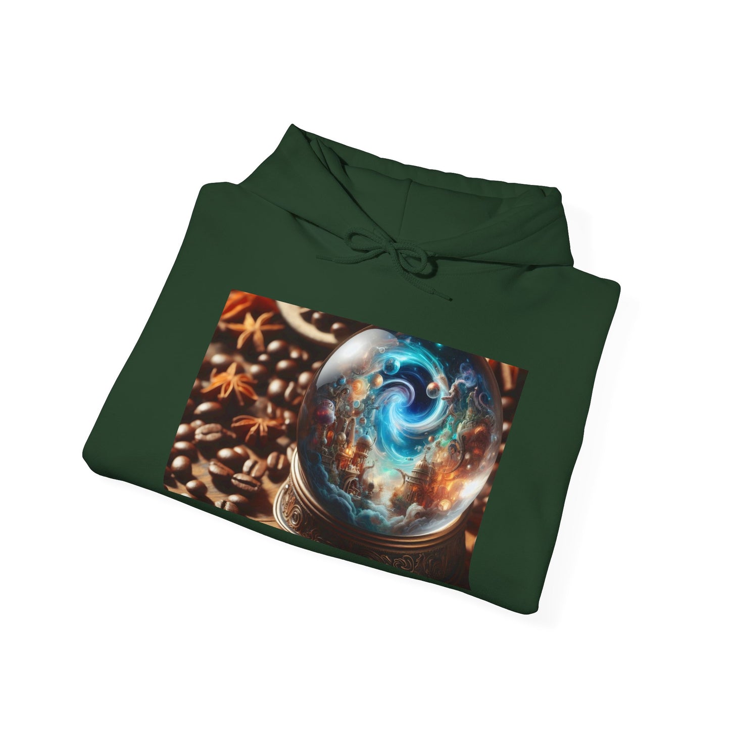 Felpa con cappuccio | Unisex | Felpa con cappuccio | Misto pesante | Cosmologia Nordica | Globo Magico