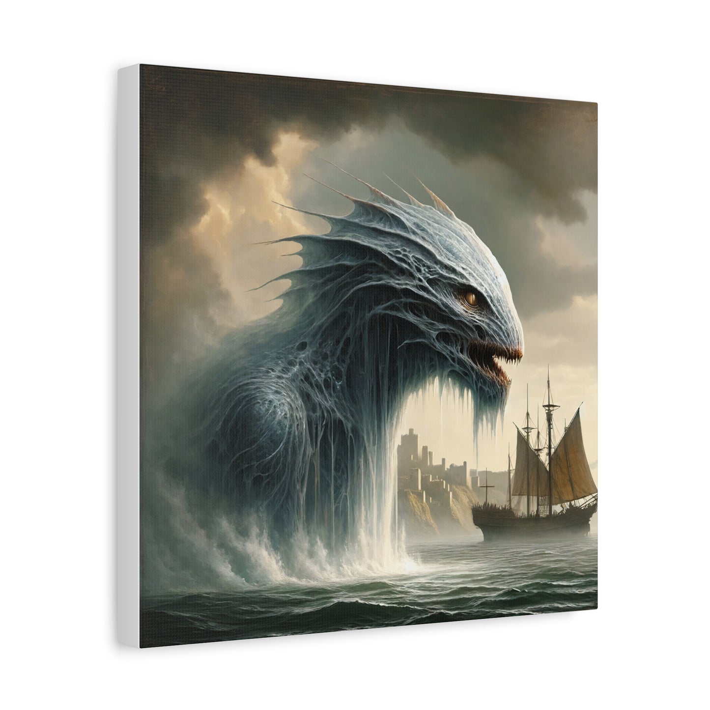 Tela | Opaca | Mitologia Nordica | Jörmungandr | Serpente Marino