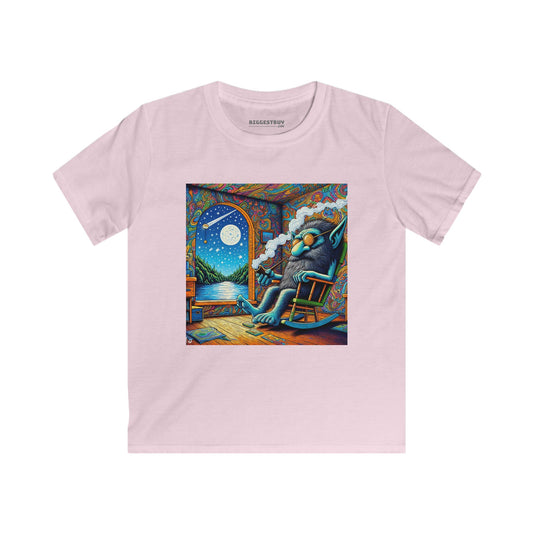 T-shirt | Barn-T-shirt | Softstyle | Psykedelisk konst | Kosmisk dröm