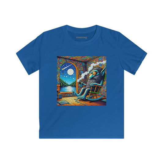 T-shirt | Barn-T-shirt | Softstyle | Psykedelisk konst | Kosmisk dröm
