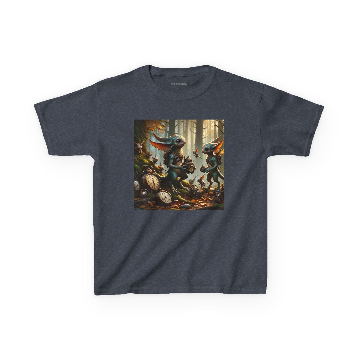 T-Shirt | Koszulka dziecięca | Ciężka bawełna | Steampunk Fantasy | Leśne Pooka