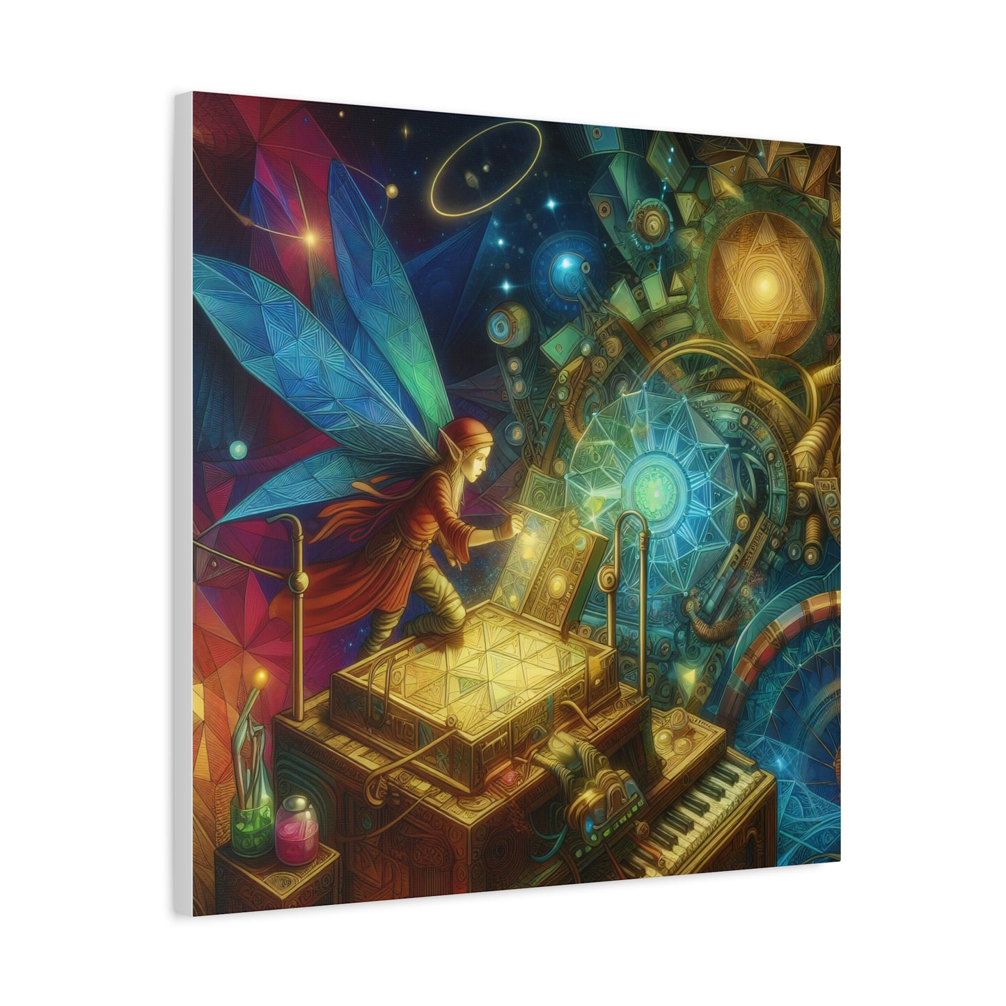 Canvas | Matt | Esoterisk fantasy | Sylf | Pussel