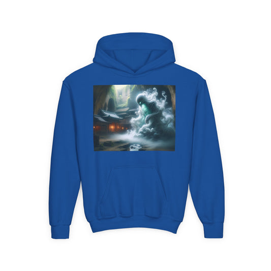 Sweatshirt | Youth | Hooded | Heavy Blend | Japanese Yokai | Spirit Apparition