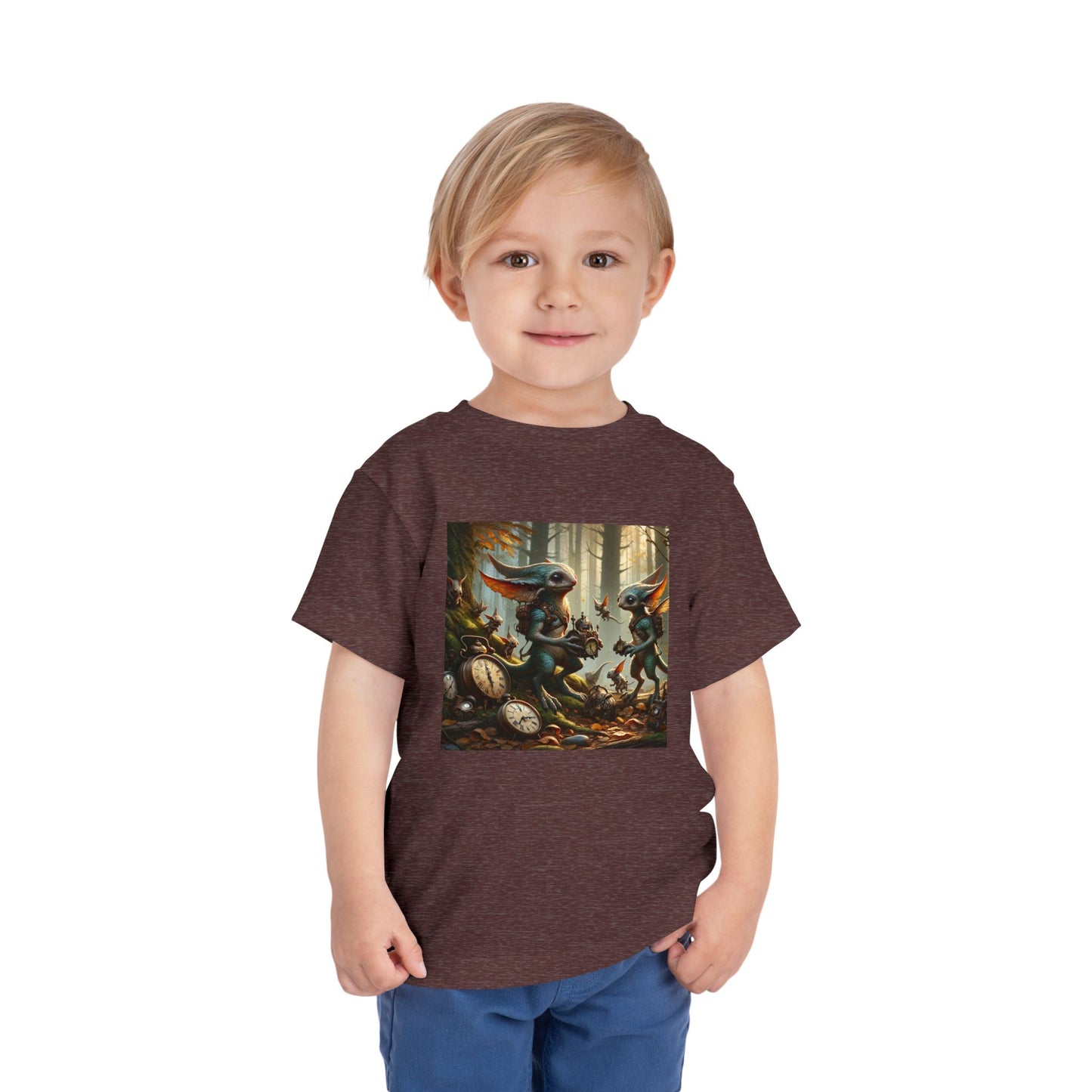 Camiseta | Camiseta Infantil | Manga Curta | Fantasia Celta | Pooka Steampunk | Criaturas