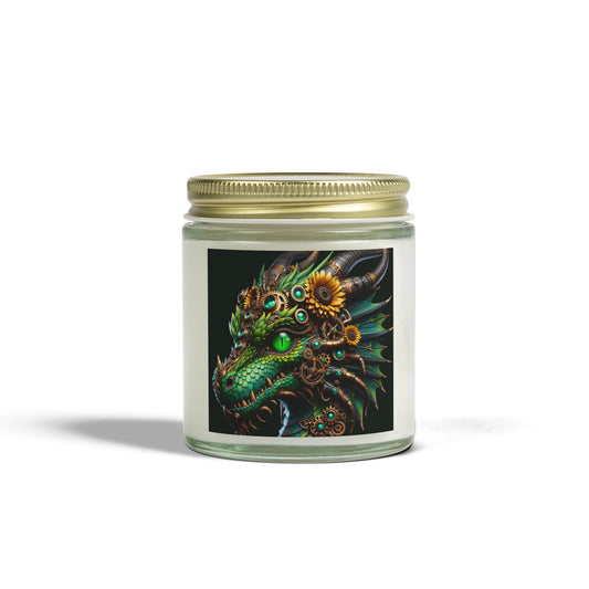 Scented Candle | Steampunk Fantasy | Dragon Head