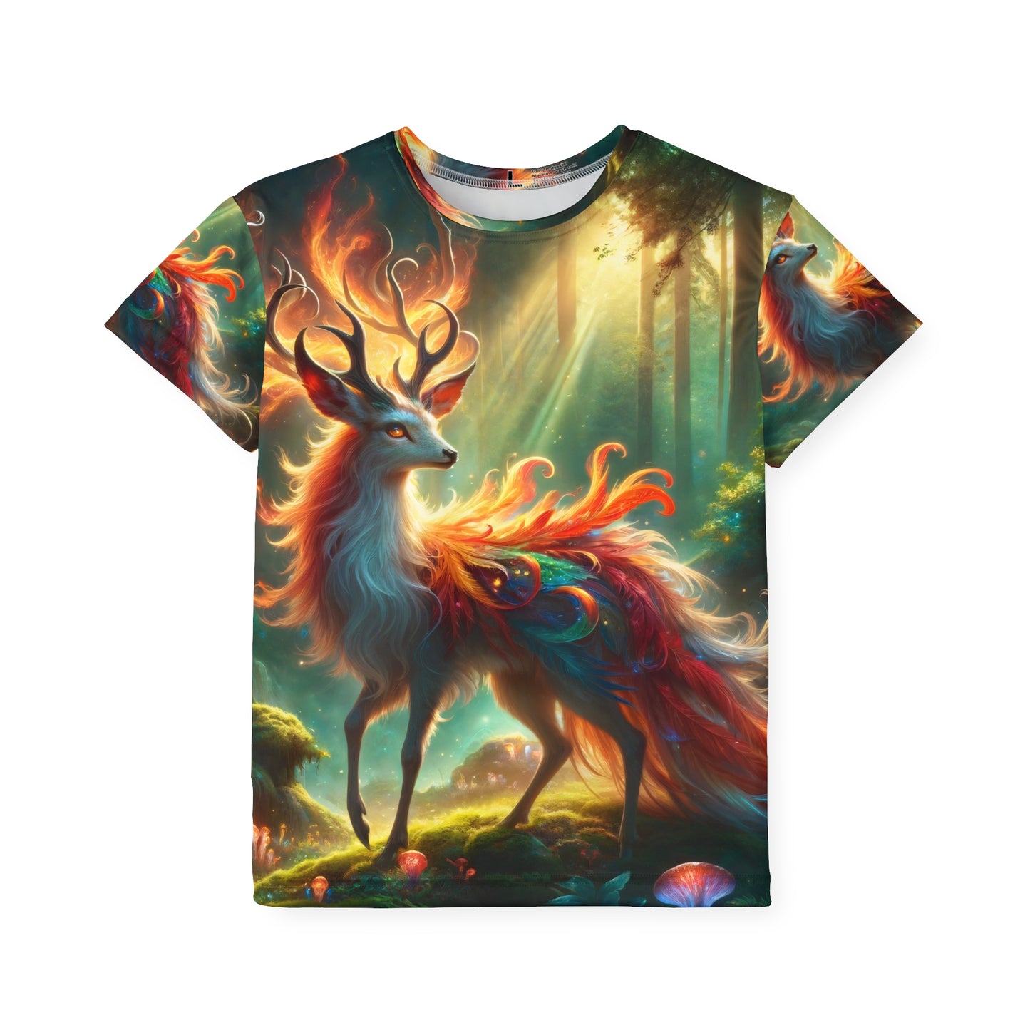 Maglia sportiva | Bambini | Mitologia Fantastica | Cervo di Fuoco