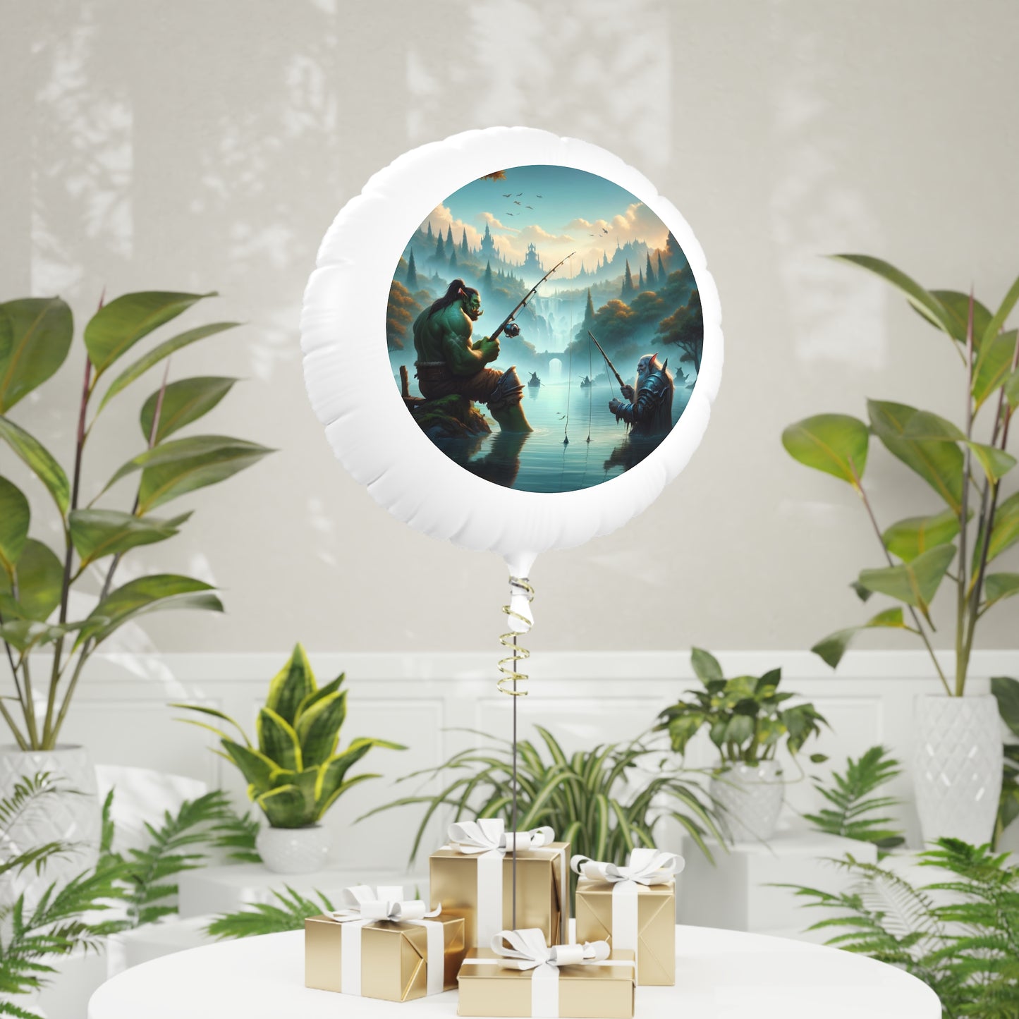 Balloon | Helium | Mylar | High Fantasy | Twilight Truce | Fishing