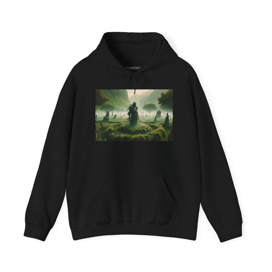 Hoodie | Unisex | Sweatshirt met capuchon | Zware kwaliteit | Noordse mythologie | Mortem wachter