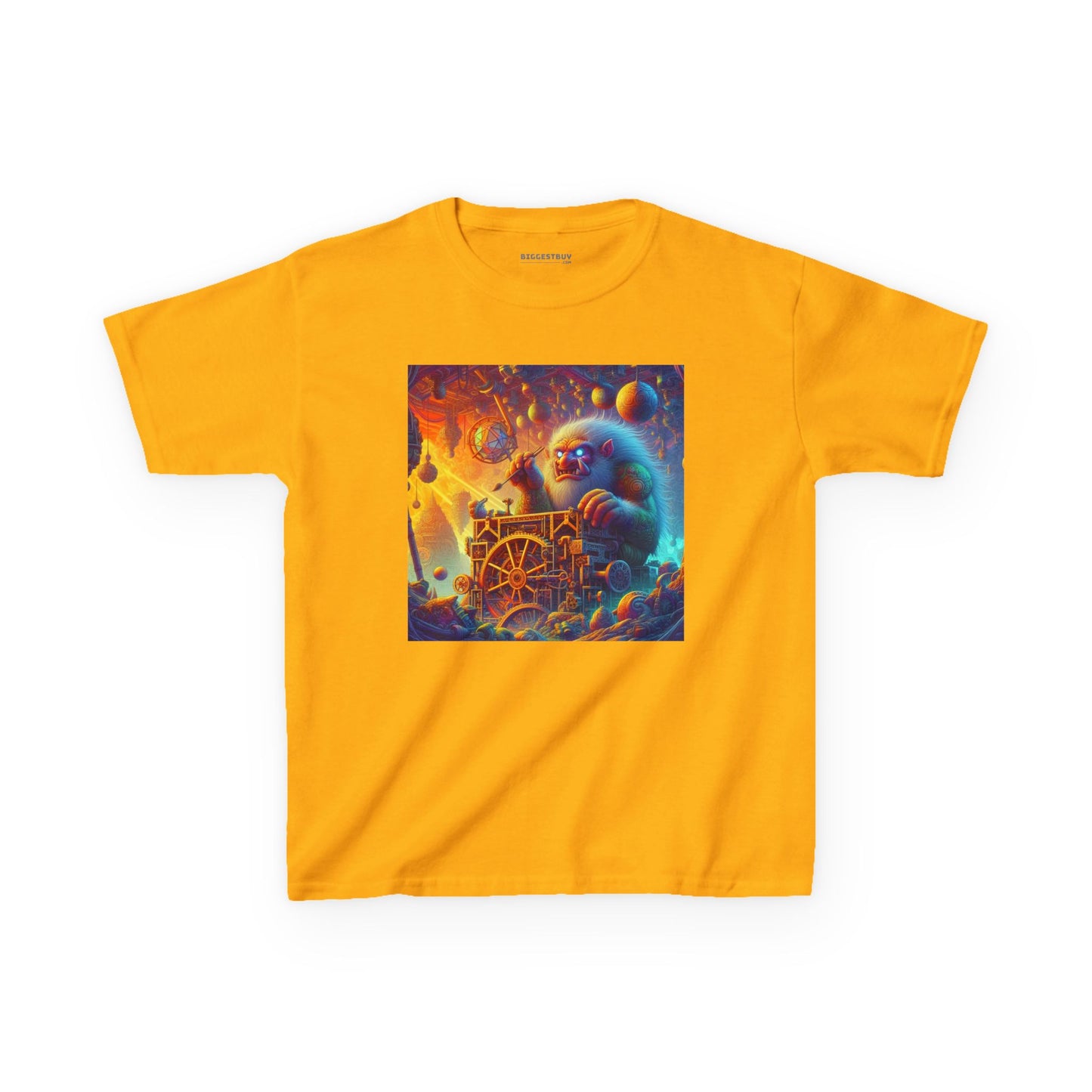 T-Shirt | Koszulka dziecięca | Ciężka bawełna | Mitologia Arktyczna | Mechanik Lodu