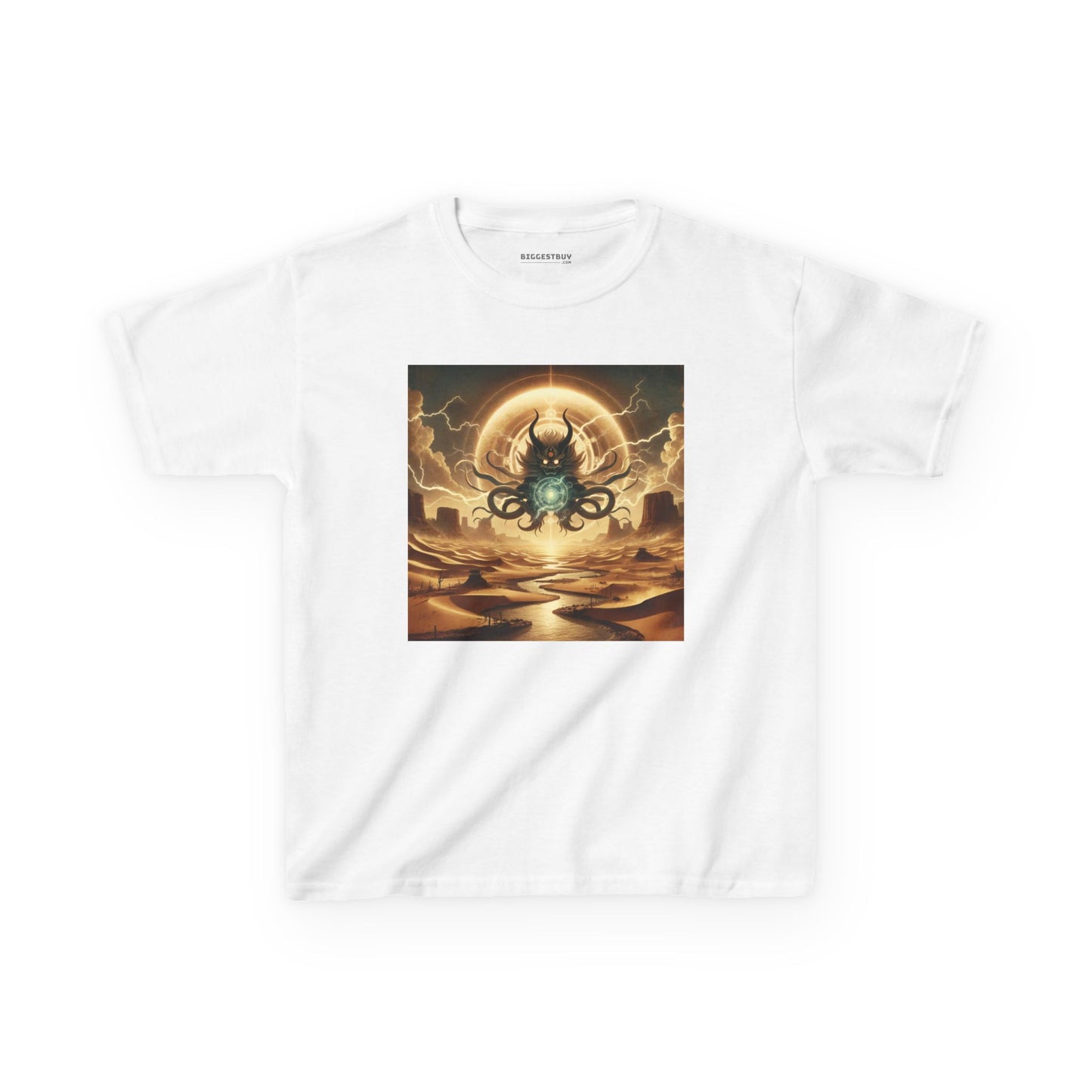 Camiseta | Camiseta para niños | Algodón grueso | Horror Cósmico | Entidad Lovecraftiana | Caos