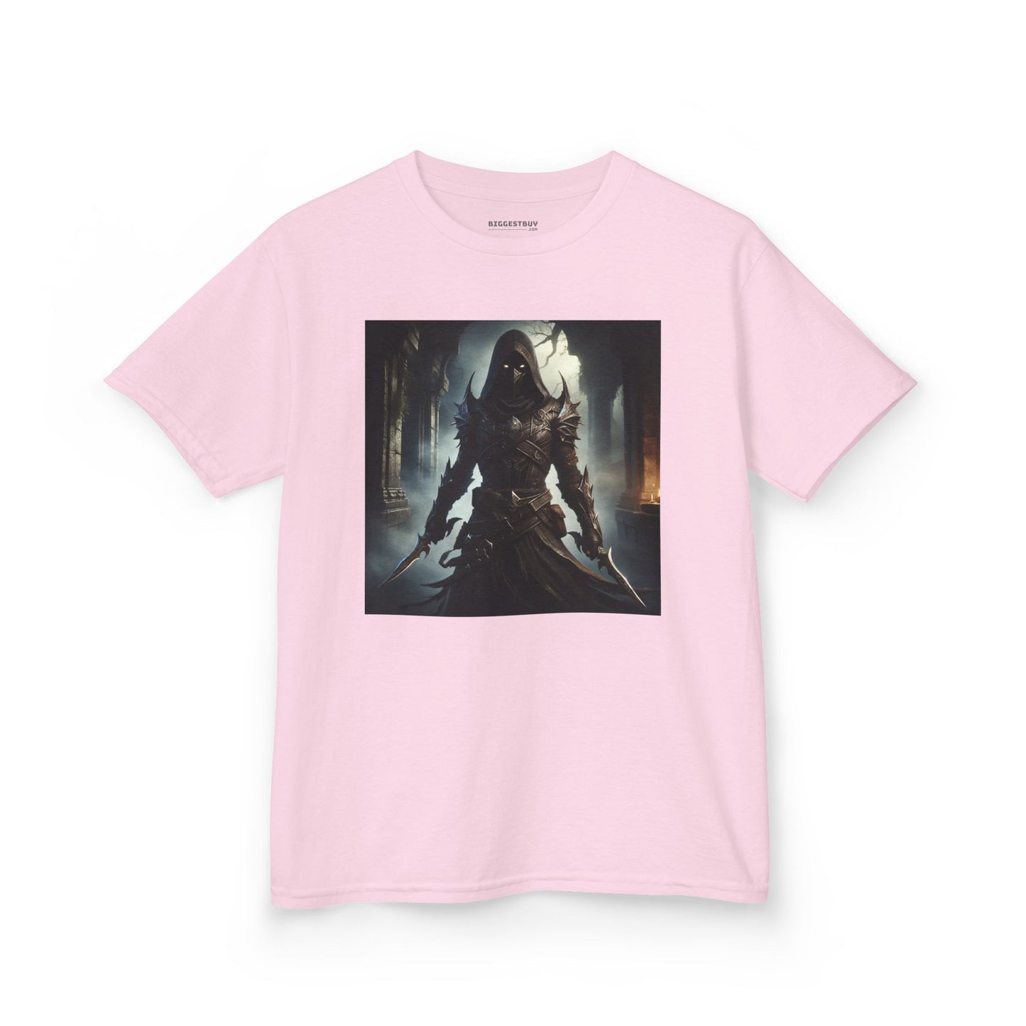 เสื้อยืด | เสื้อยืดเด็ก | ผ้าฝ้ายเนื้อหนา | จอมนักฆ่าเงามืด | นักล่าวิญญาณ