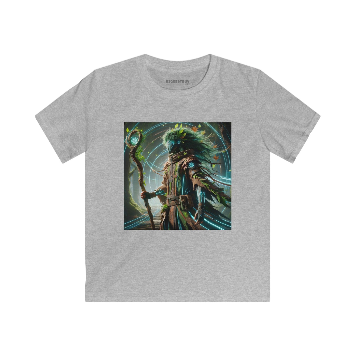 T-Shirt | Koszulka dziecięca | Miękki styl | Mytologia Słowiańska | Leshy | Duch lasu