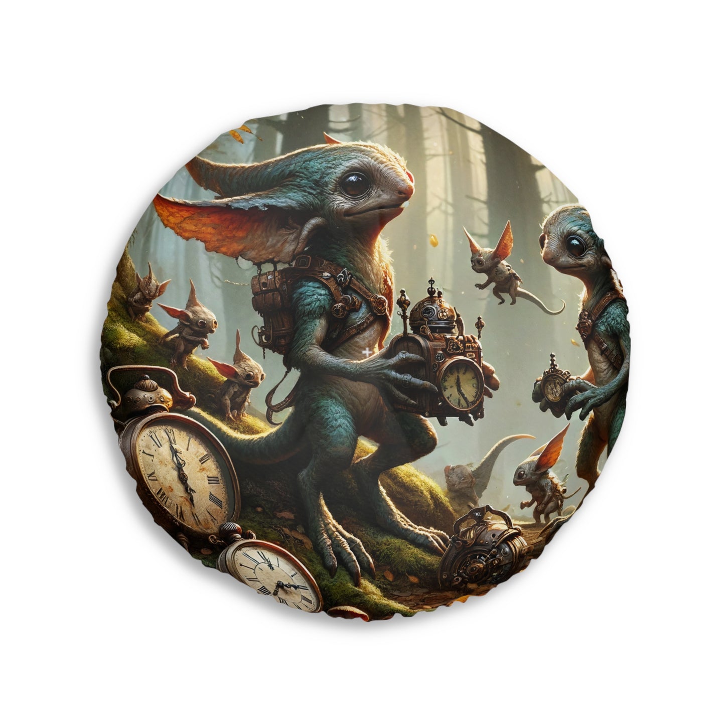 Cuscino | Cuscino da pavimento | Trapuntato | Rotondo | Mitologia Celtica | Pooka | Foresta